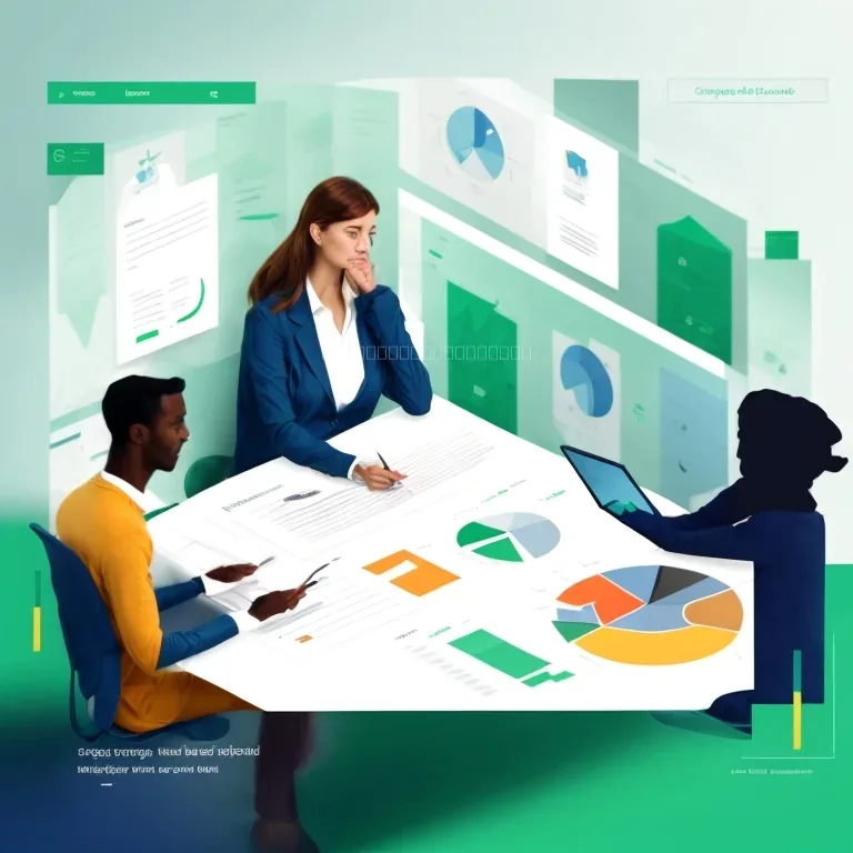 Collection dashboard with ESG indicators and alignment metrics