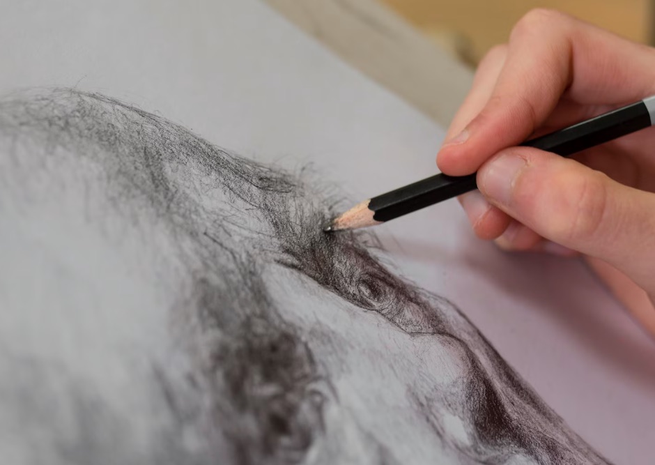 Ritratto realizzato da studente